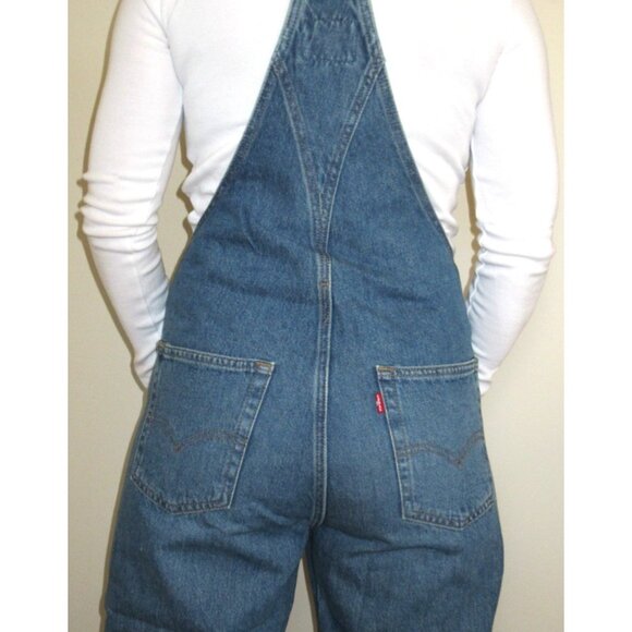 Levi's Women's Vintage Jeans Cotton Denim Overalls Medium Wash NWT 853150024 - Picture 10 of 14